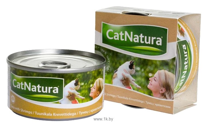 Фотографии CatNatura Тунец с креветками (0.085 кг) 1 шт.