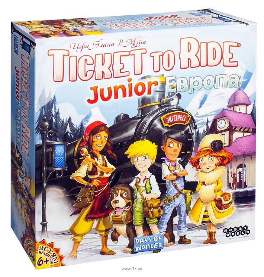 Фотографии Мир Хобби Ticket to Ride Junior Европа