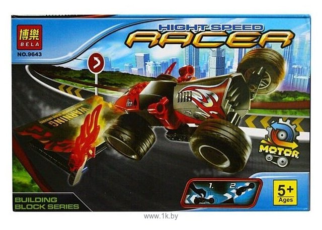 Фотографии BELA Racers 9643 Гонка с трамплином красная L