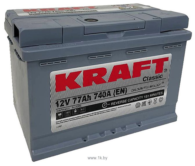Фотографии KRAFT Classic 77 R+ (77Ah)