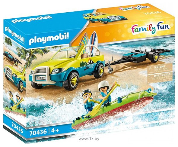 Фотографии Playmobil PM70436 Пляжный автомобиль с каноэ