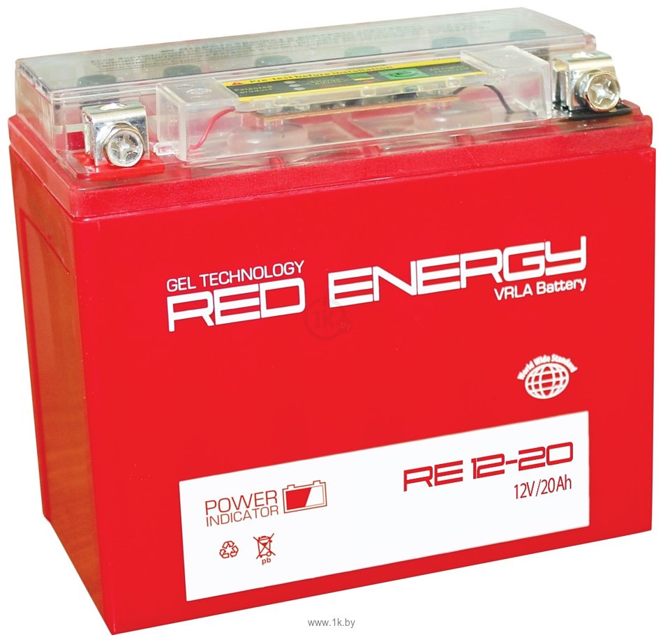 Фотографии Red Energy 1220.1 (YTX20L-BS, YTX20HL-BS, YB16L-B, YB18L-A) (20Ah)