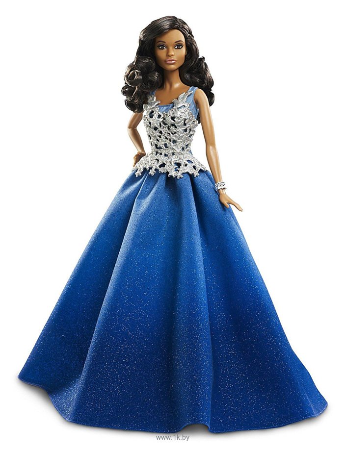 Фотографии Barbie 2016 Holiday Doll - Blue Gown