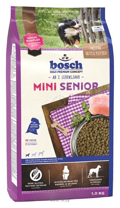 Фотографии Bosch (1 кг) Mini Senior
