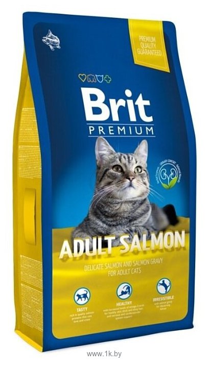 Фотографии Brit (8 кг) Premium Salmon Adult