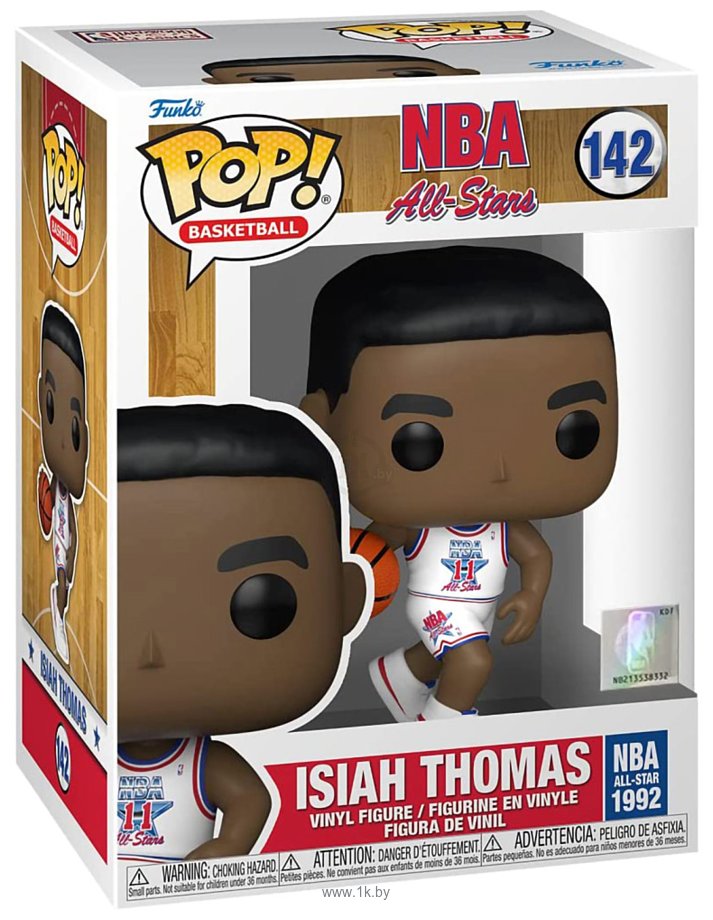 Фотографии Funko POP! NBA. Legends - Isiah Thomas (White All Star Uni 1992) 59369