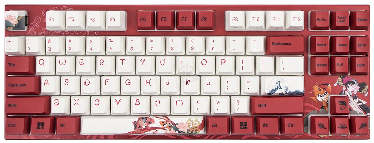 Фотографии Varmilo VA87M V2 Koi Cherry MX Silent Red (без кириллицы)