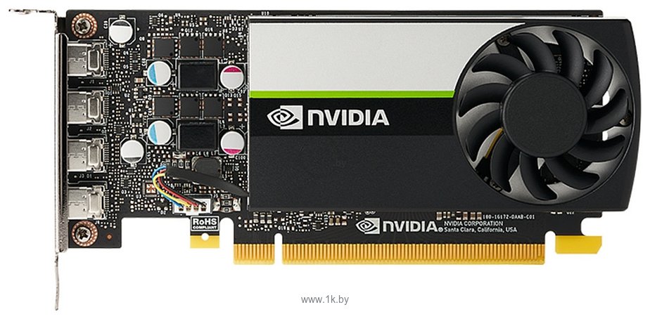 Фотографии PNY Nvidia T1000 4GB GDDR6 (VCNT1000-BLK)