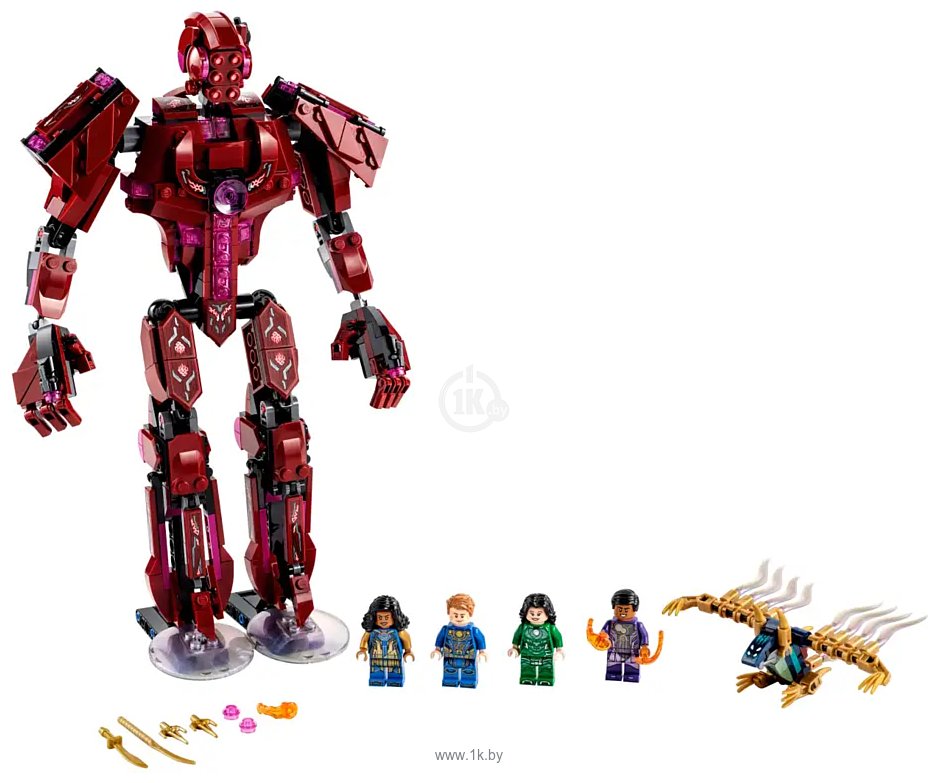 Фотографии LEGO Marvel Super Heroes 76155 Вечные перед лицом Аришема