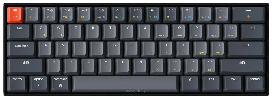 Фотографии Keychron K12 RGB K12-B1-RU Gateron G Pro Red