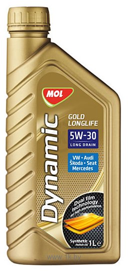 Фотографии MOL Dynamic Gold Longlife 5W-30 1л