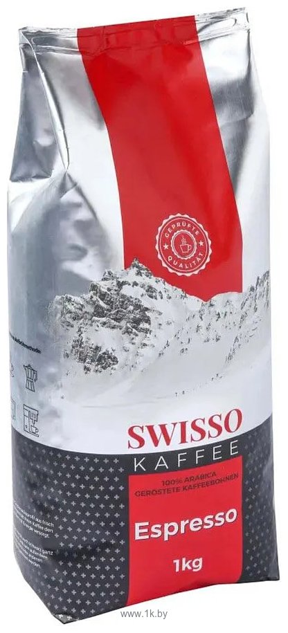 Фотографии Swisso Kaffee Espresso зерновой 1 кг