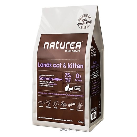 Фотографии Naturea (2 кг) Lands Cat&Kitten