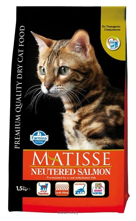Фотографии Farmina (1.5 кг) Matisse Neutered Salmon