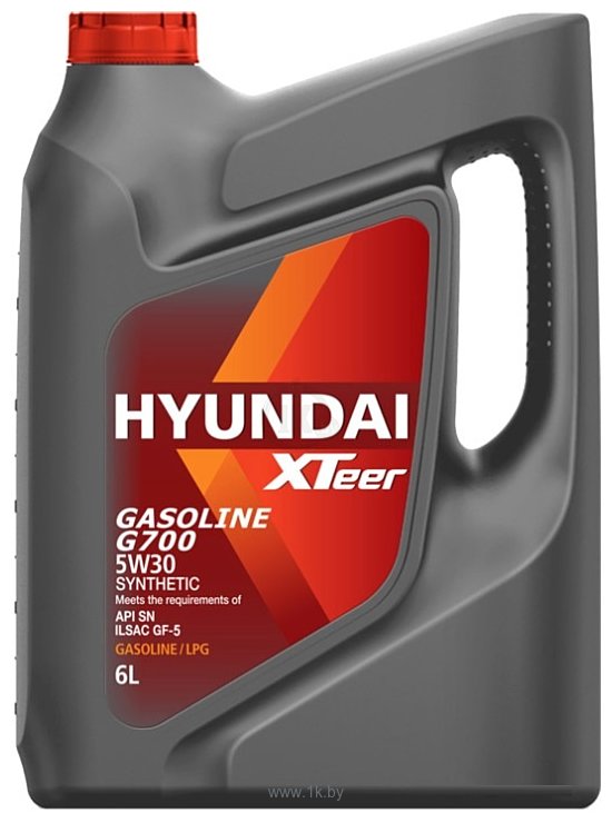 Фотографии Hyundai Xteer Gasoline G700 5W-30 6л
