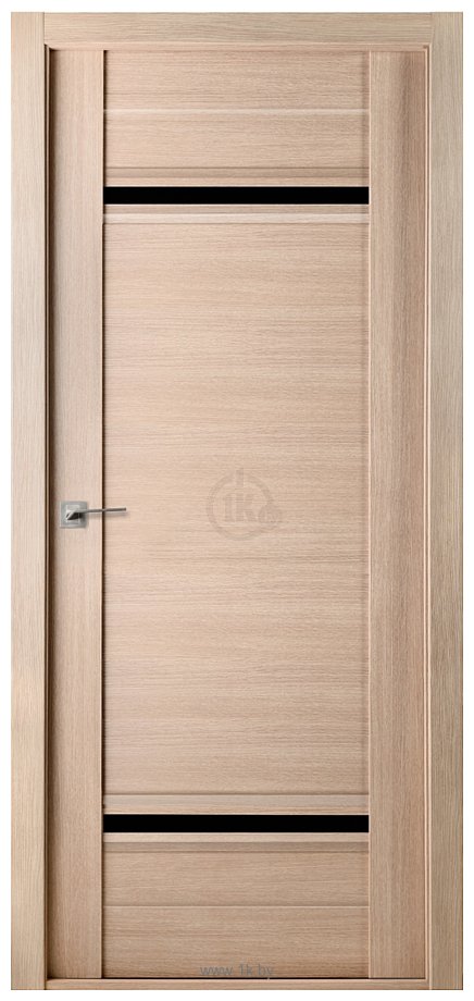 Фотографии Belwooddoors Матрикс 01 60 см (стекло, экошпон, шамбор/мателюкс черный)