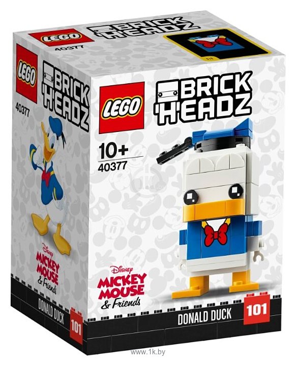 Фотографии LEGO BrickHeadz 40377 Дональд Дак