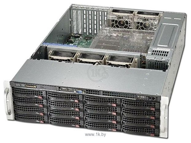 Фотографии Supermicro SuperChassis 836BE1C-R1K03B 1000W