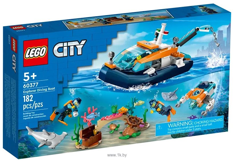 Фотографии LEGO City 60377 Корабль подводных исследований