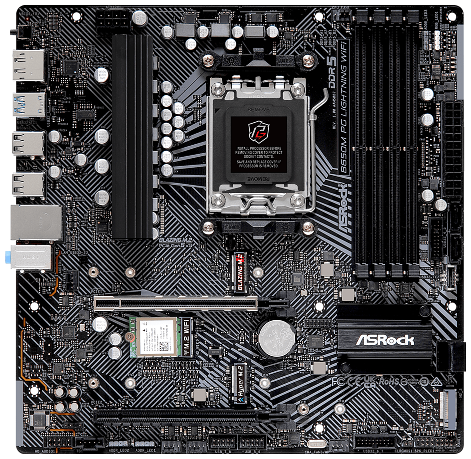 Фотографии ASRock B650M PG Lightning WiFi