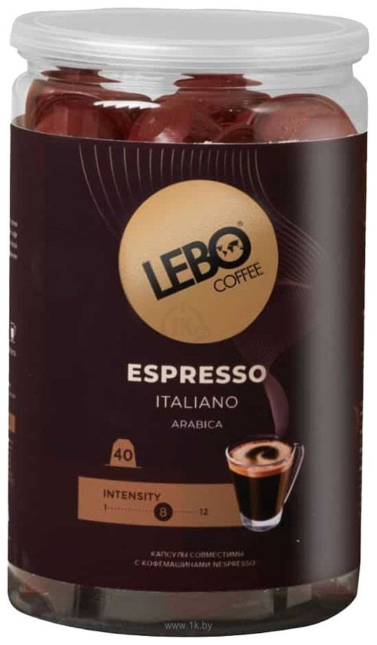 Фотографии LEBO Coffee Espresso Italiano 220 г