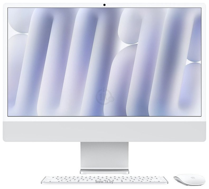 Фотографии Apple iMac M4 2024 16GB/256GB (8 ядер, серебристый)