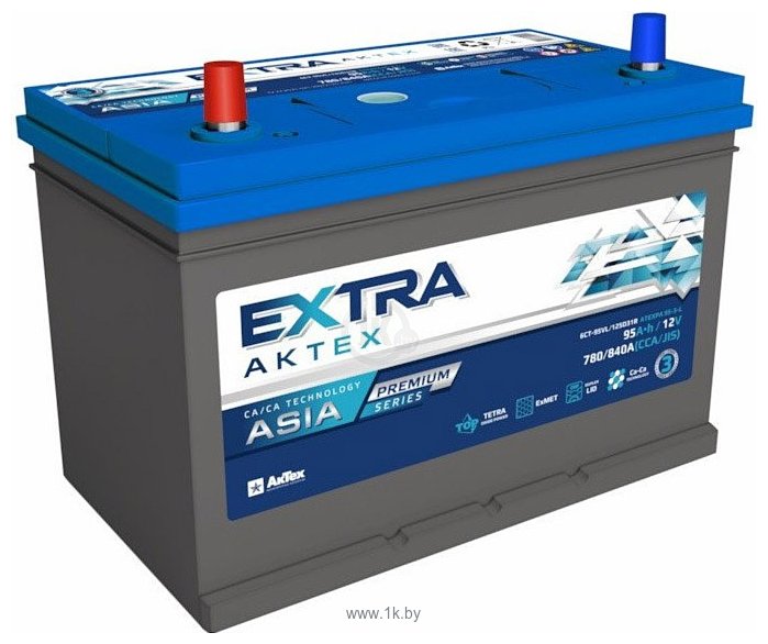 Фотографии АкТех Extra Premium Asia L+ (95Ah)