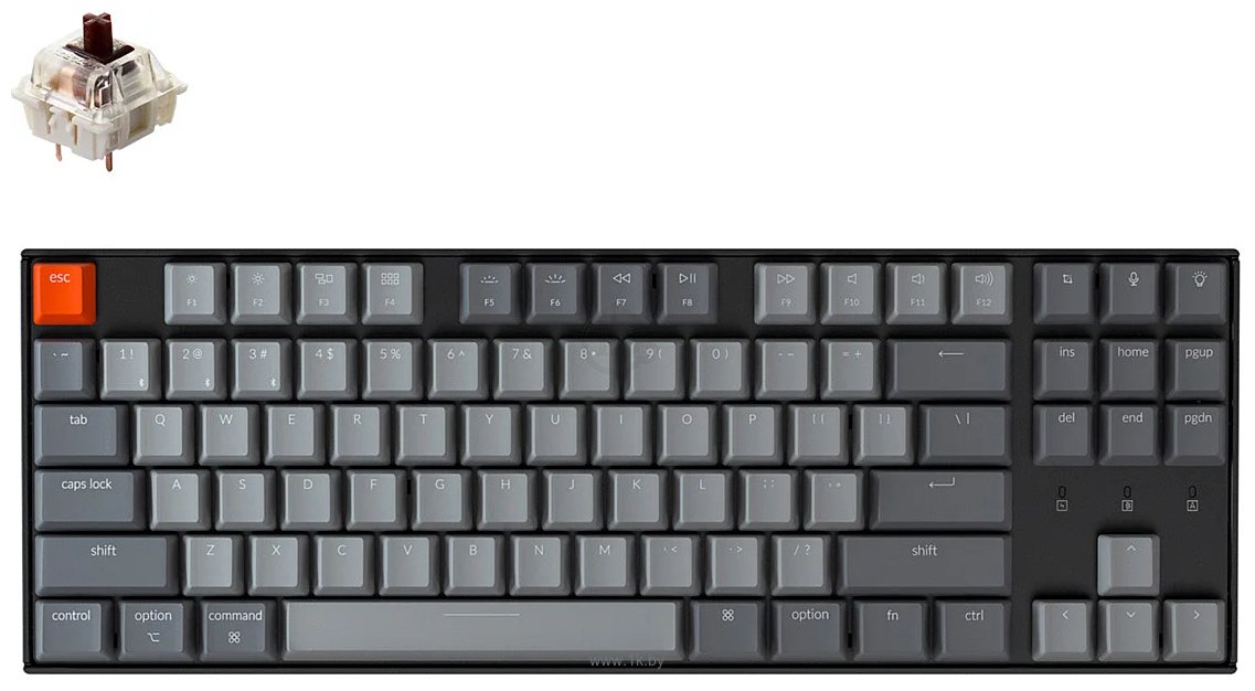 Фотографии Keychron K8-H3 RGB K8-H3-RU Gateron G Pro Brown