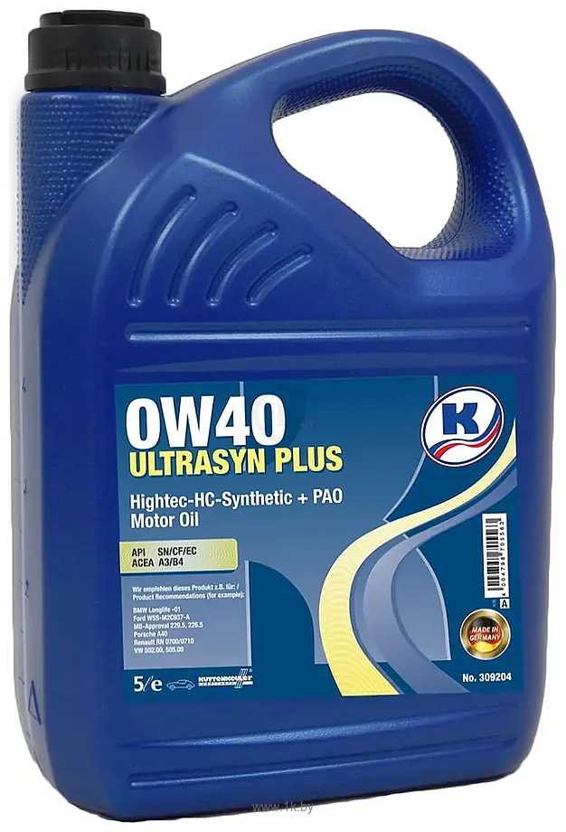 Фотографии Kuttenkeuler Ultrasyn Plus SAE 0W-40 5л