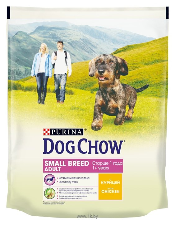 Фотографии DOG CHOW Adult Small Breed с курицей для взрослых собак малых пород (0.8 кг)