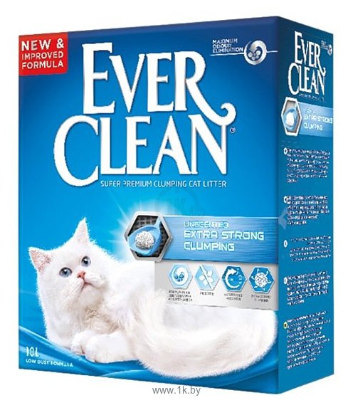 Фотографии Ever Clean Extra Strength Unscented 10л