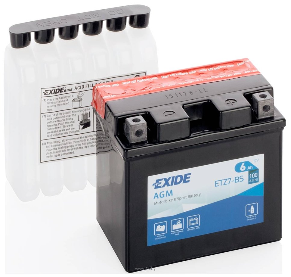 Фотографии Exide ETZ7-BS (6Ah)