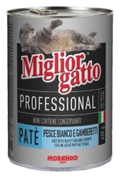 Фотографии Miglior Gatto Professional Line Pate Fish and Shrimps