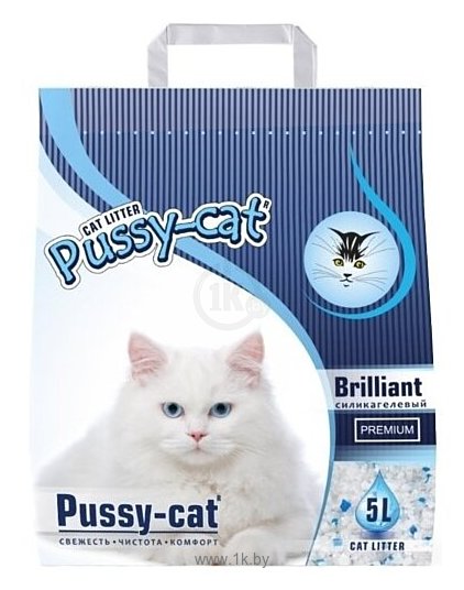 Фотографии Pussy-Cat Premium Brilliant 5л/2кг