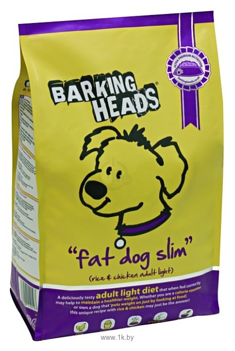 Фотографии Barking Heads Для собак с избыточным весом или чувствительным пищеварением с курицей и рисом Худеющий толстячок (6 кг)