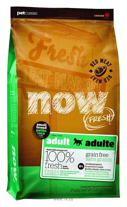 Фотографии NOW FRESH (2.72 кг) Grain Free Small Breed Red Meat for Adult Dogs