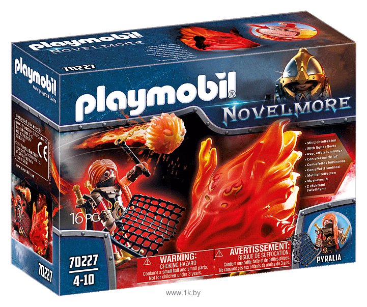 Фотографии Playmobil Novelmore 70227 Дух огня рейнджеров Бернхема