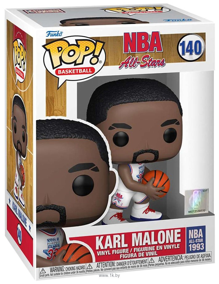 Фотографии Funko POP! NBA. Legends - Karl Malone (White All Star Uni 1993) 59371