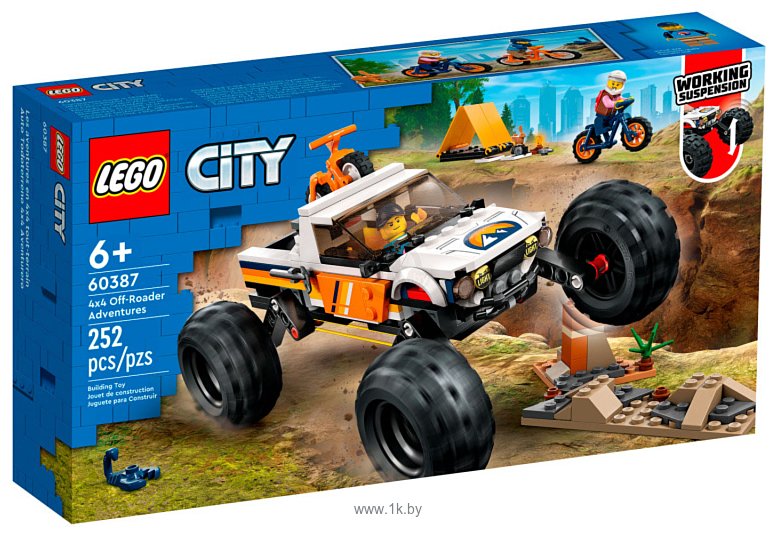 Фотографии LEGO City 60387 Внедорожные приключения