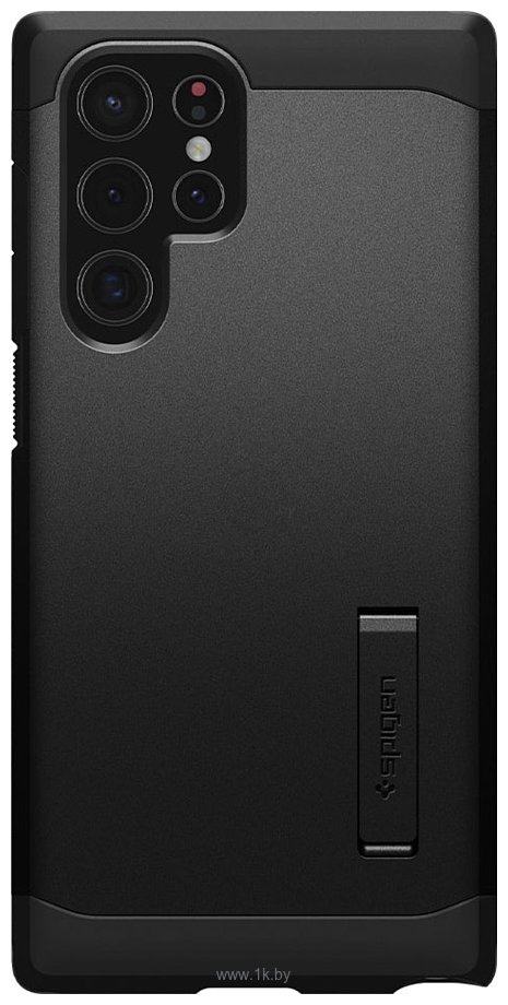 Фотографии Spigen Tough Armor для Galaxy S22 Ultra ACS03923 (черный)