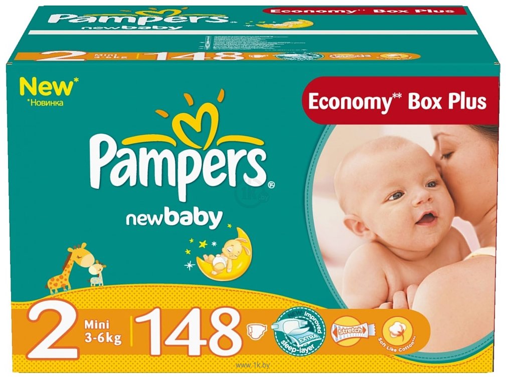 Фотографии Pampers New Baby 2 Mini (148 шт)