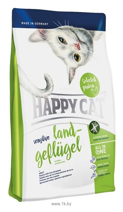 Фотографии Happy Cat Sensitive Домашняя Птица (4 кг)