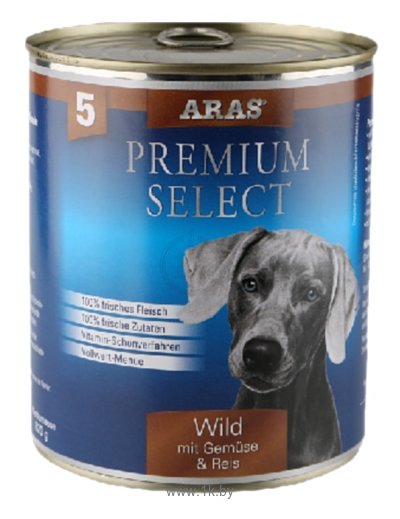 Фотографии ARAS (0.82 кг) 1 шт. Premium Select для собак - Дичь с овощами и рисом