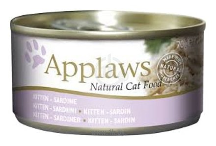 Фотографии Applaws (0.07 кг) 1 шт. Kitten Sardine canned