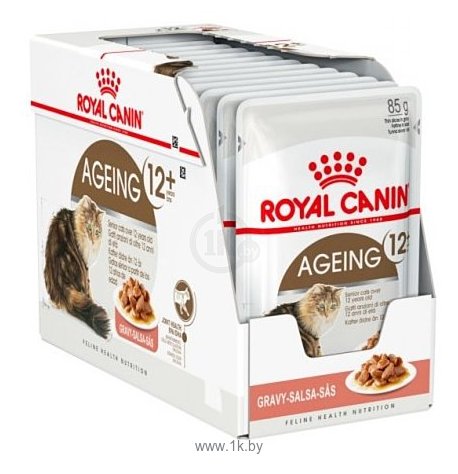 Фотографии Royal Canin (0.085 кг) 12 шт. Ageing +12 (в соусе)