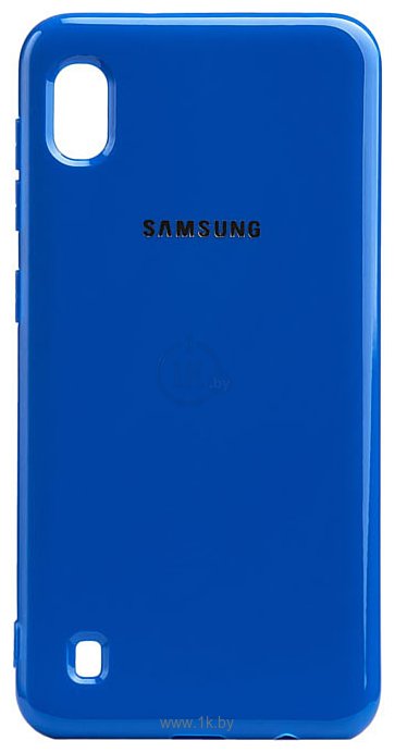 Фотографии EXPERTS Jelly Tpu 2mm для Samsung Galaxy A10 (синий)