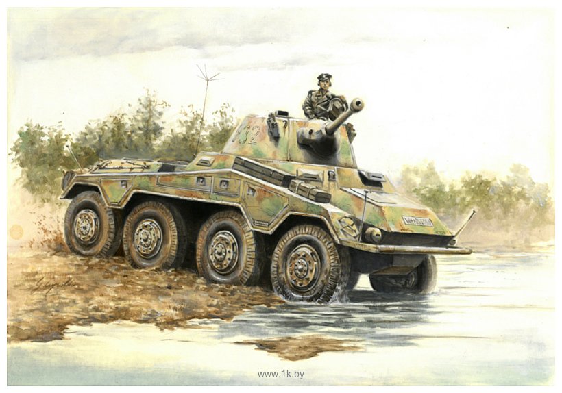 Фотографии Italeri 15653 WWII Sd.Kfz.234/2 Puma