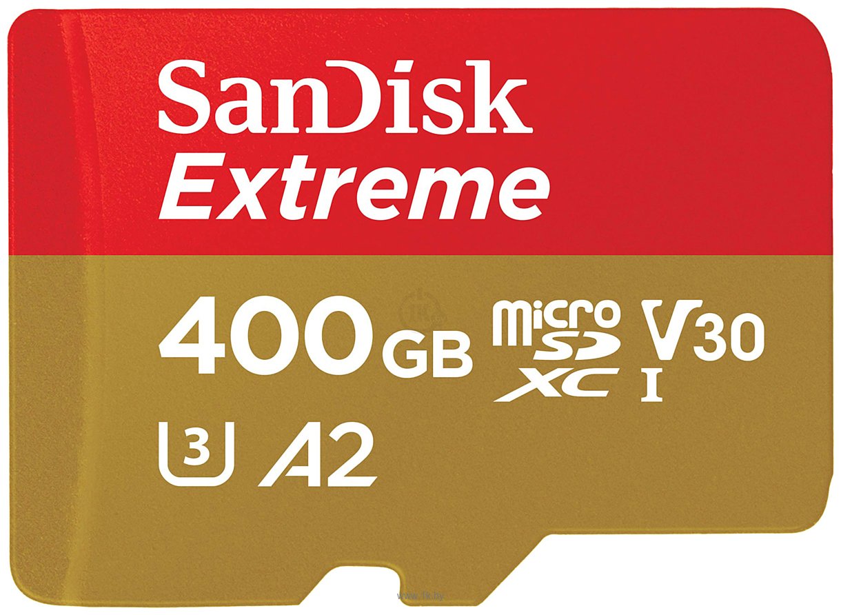 Фотографии SanDisk Extreme microSDXC SDSQXA1-400G-GN6MN 400GB