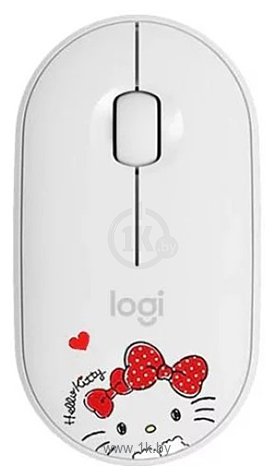 Фотографии Logitech M350 Pebble Hello Kitty white