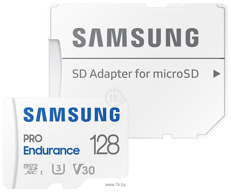 Фотографии Samsung PRO Endurance+ microSDXC 128GB (с адаптером)